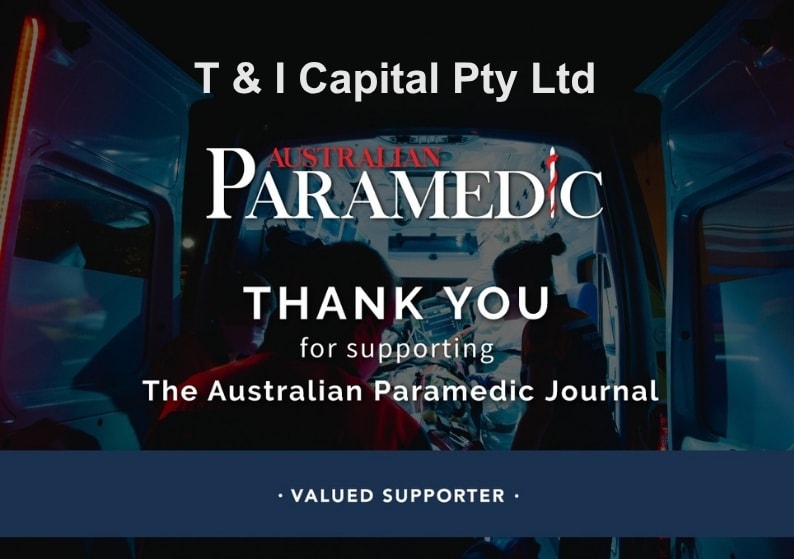 T&I Capital — Valued Supporter of The Australian Paramedic Journal